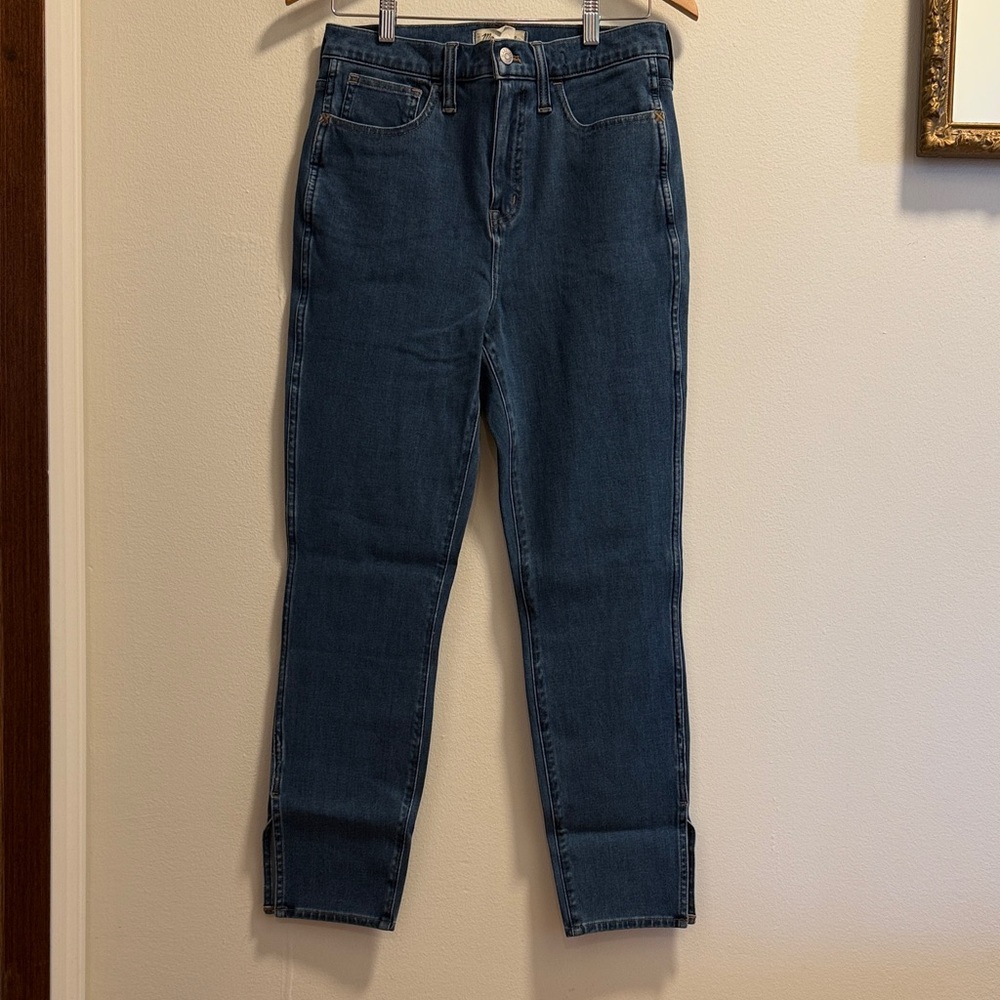 Madewell 11” Roadtripper Ankle High Rise Tapered Jeans